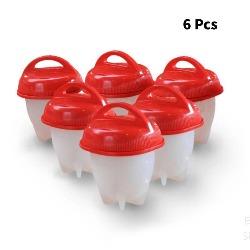 

Силиконовые чашки для варки яиц, антипригарные формы, пароварки для яиц для микроволновой печи, для приготовления, 6 шт.