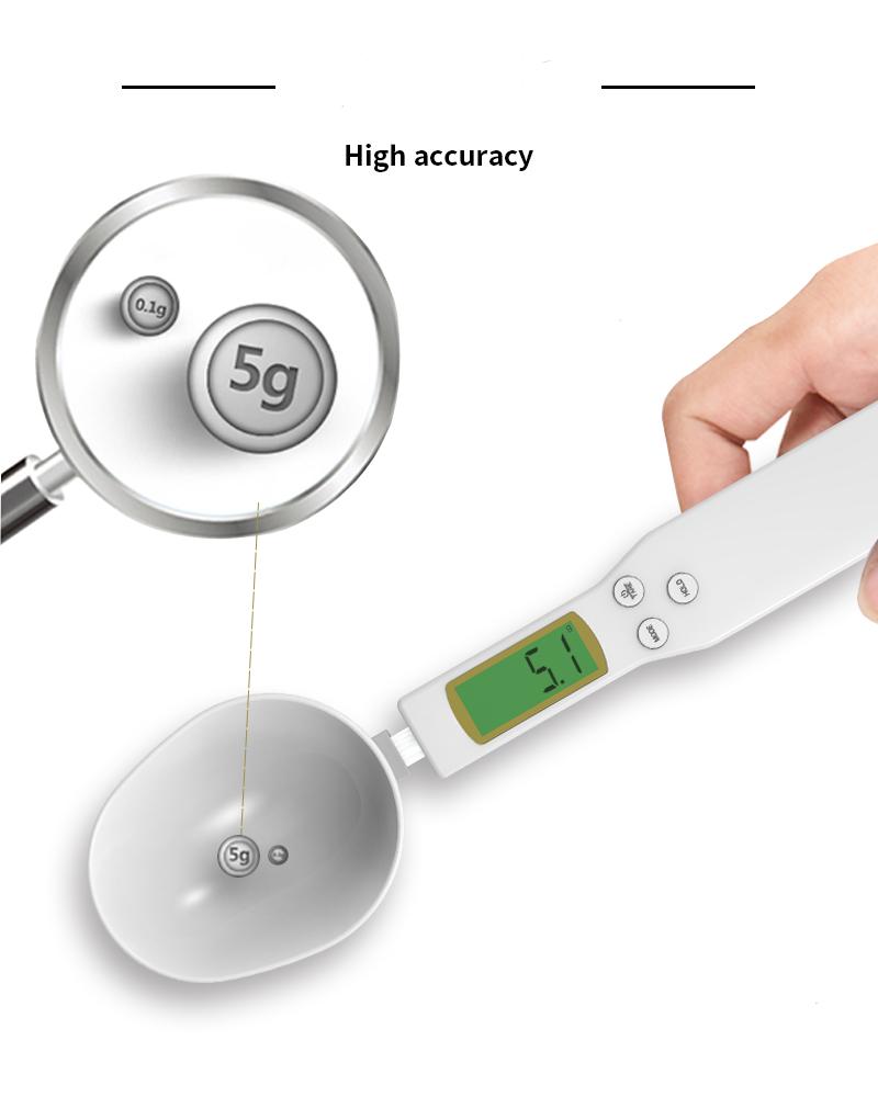 Hot Sell Popular Home Kitchen Plastic Electronic Weighing Food Digital Spoon Scale