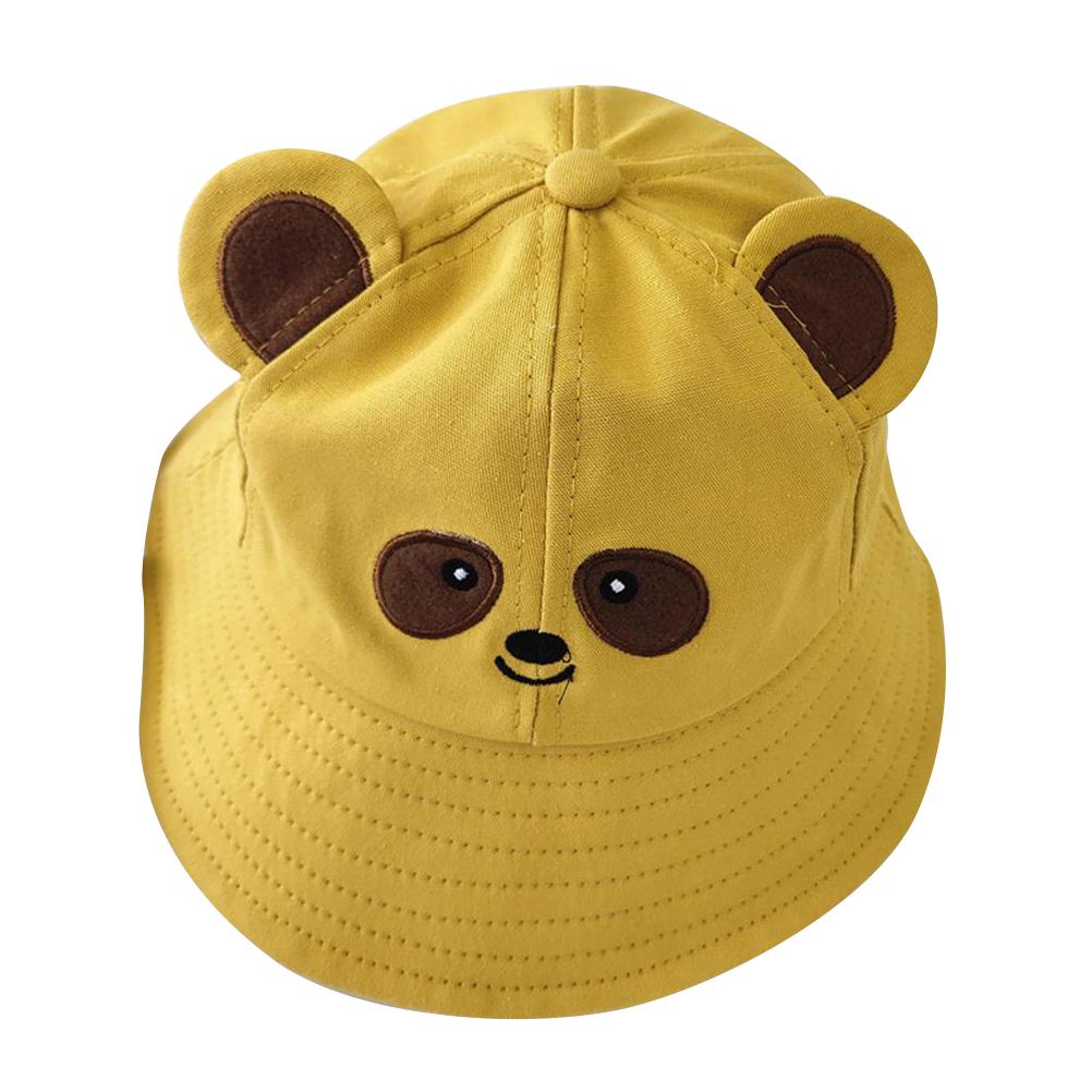 Cute Panda Bucket Hat Summer Bucket Sun Hat for Adults Children Wide Brim Fisherman Hat