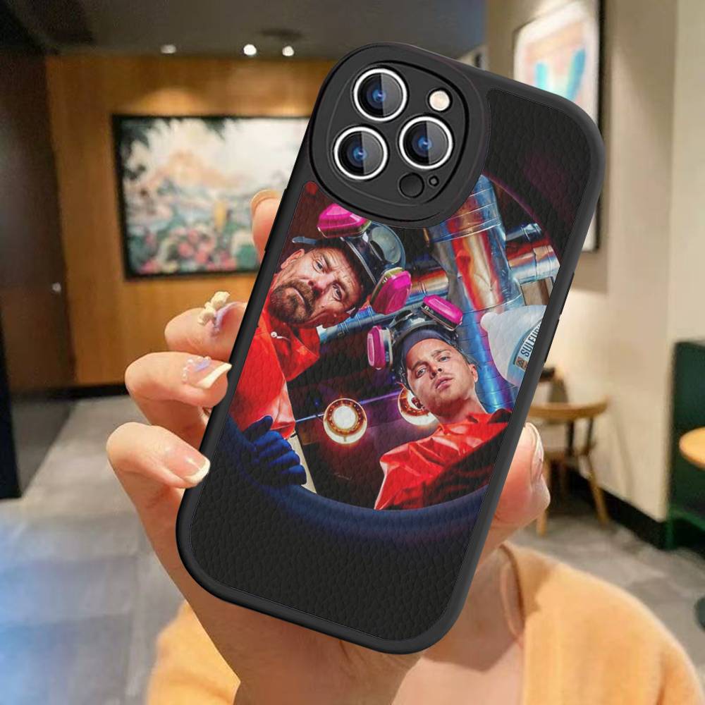 

Breaking Bad Movie Leather Phone Case For IPhone 16 15 14 17 Pro Max 11 12 Mini Plus Soft Shell iphone 12