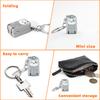New Stainless Steel Fingernail Clipper Metal Foldable Mini Creative Kitten Nail Clipper Trim Nails Keychain