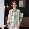 Spring Chinese Style Jacket for Middle-aged Women - Elegant, Lightweight, and Stylish