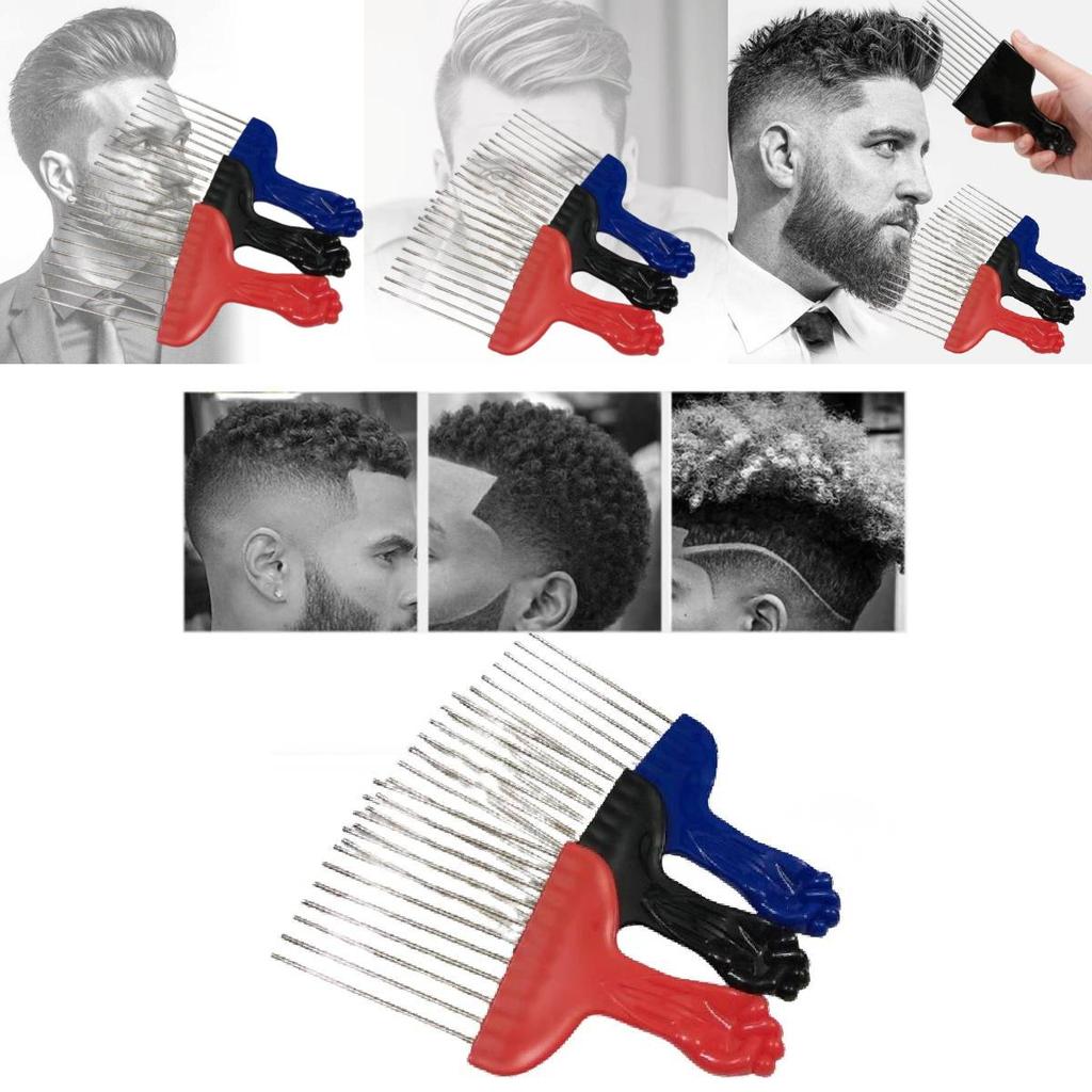 Premium Stainless Steel Hair Comb For Effortless Styling And Detangling With Precision