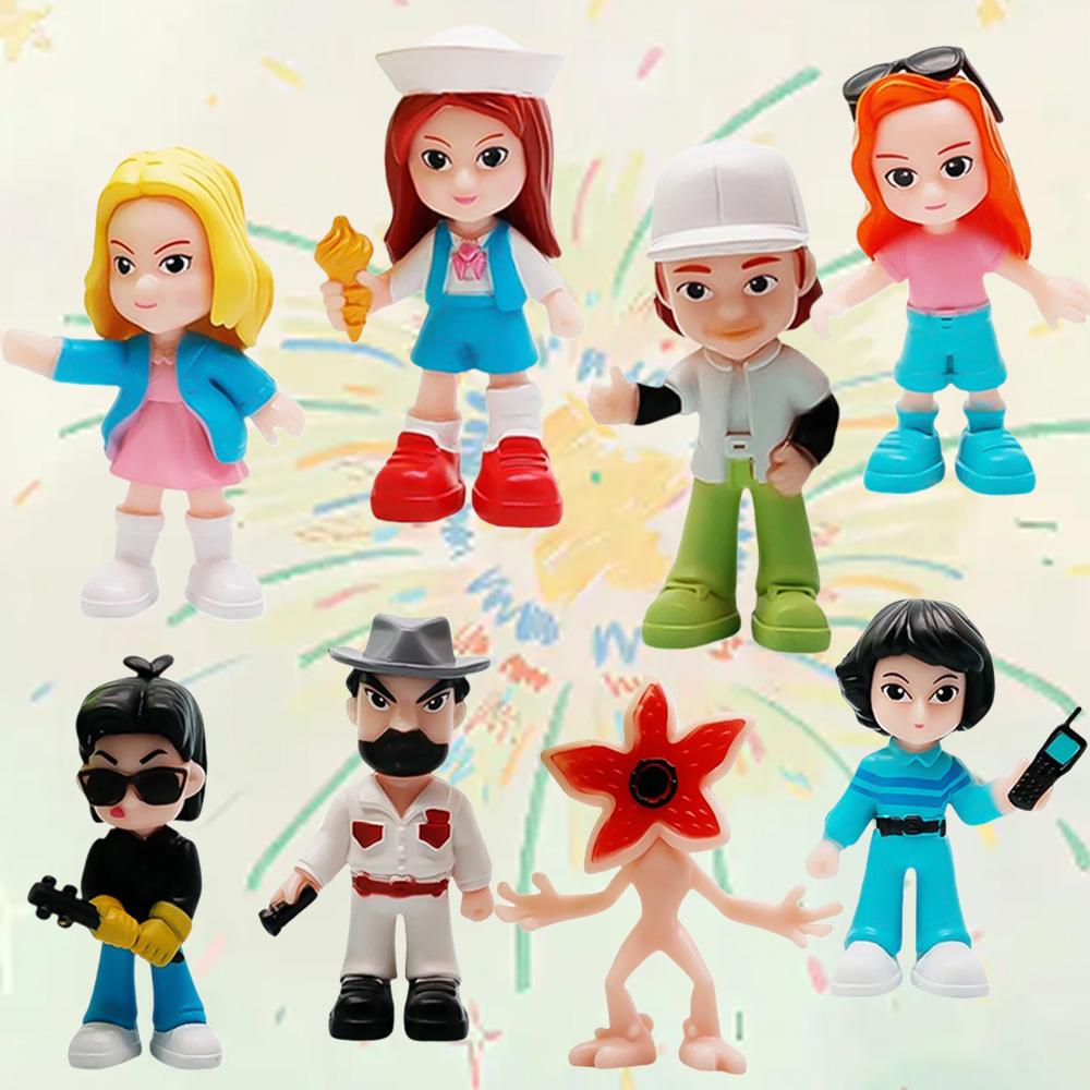 Anime Something strange Dolls Toys Figurine PVC Anime Figures Collection Cute Toys to kids Christmas gifts