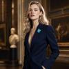 Elegant Butterfly Brooch with Cloud Pattern Enamel Pin for Qipao Hanfu Suit Accessories High-Quality Fashion Lapel Pin for Women