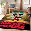 1pc Mickey Mouse Carpet Area Rug, Bedroom, and Playroom Durable, Stain-Resistant, and Easy To Clean, Living Room