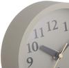 Lemnos M Clock MK14-04 Analog Radio-Controlled Table Clock (Gray)