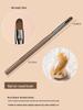 Japanese Coffee Color Acrylic Nail Art Brush Set: Light Therapy, French, and Sweeping Pens
