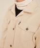 Luckydice Corduroy Trucker Jacket_Ivory (Unisex)