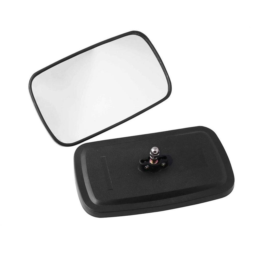 Jeyaic Universal Rearview and Side Mirrors for Large Forklifts and 230mm x Set of Easy Compatible with Heavy Agricultural Construction and Convex
