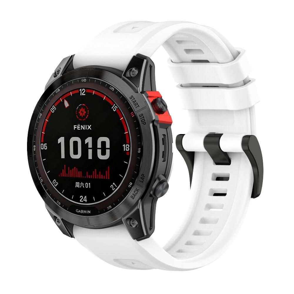 QuickFit 20mm 22mm 26mm Strap for Garmin Epix Gen 2 Silicone Band for Garmin Fenix 8 51mm 47mm 43mm 7 7X 5Plus 6XPro Enduro 2 Bracelet Watchband