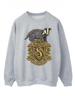 Mens Hufflepuff Sketch Crest Sweatshirt