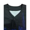 Maglia da Baseball da Uomo Ricamata Personalizzata con Nome e Numero Toronto Nero Scollo a V Manica Corta Personalizzata Bottoni Camicie Fai da Te