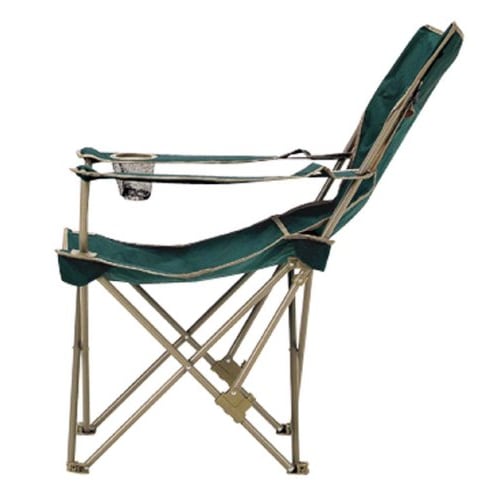 CAPTAIN STAG Reclining Lounge Chair (Green) M-3885