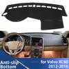 För Volvo XC60 AU T6 AWD 2012 2013 2014 2015 2016 Instrumentpanelsöverdrag Matta Bilfodral Anti-UV-matta Solskydd Instrumentpanelsmatta Matta Instrumentpanel