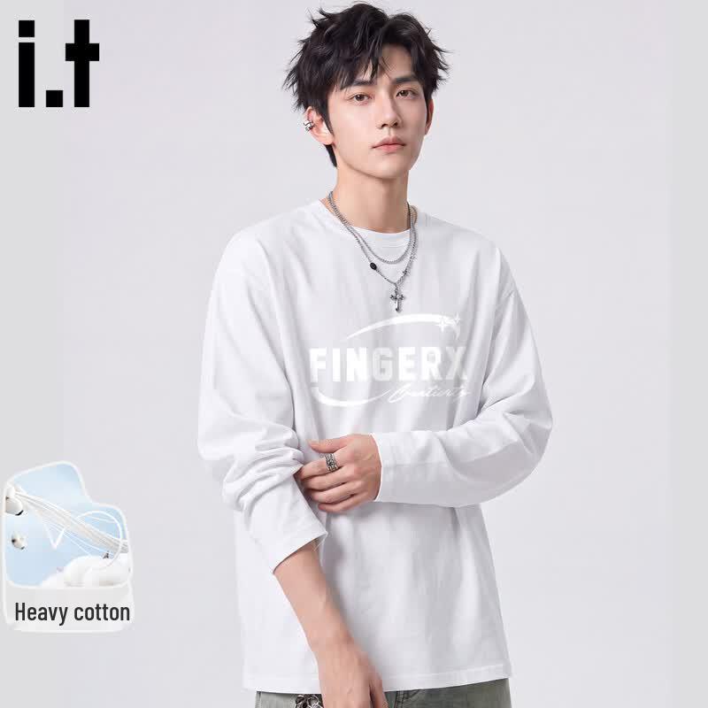 Fingercroxx Men s Loose Fit Cotton Long Sleeve T-Shirt XXL