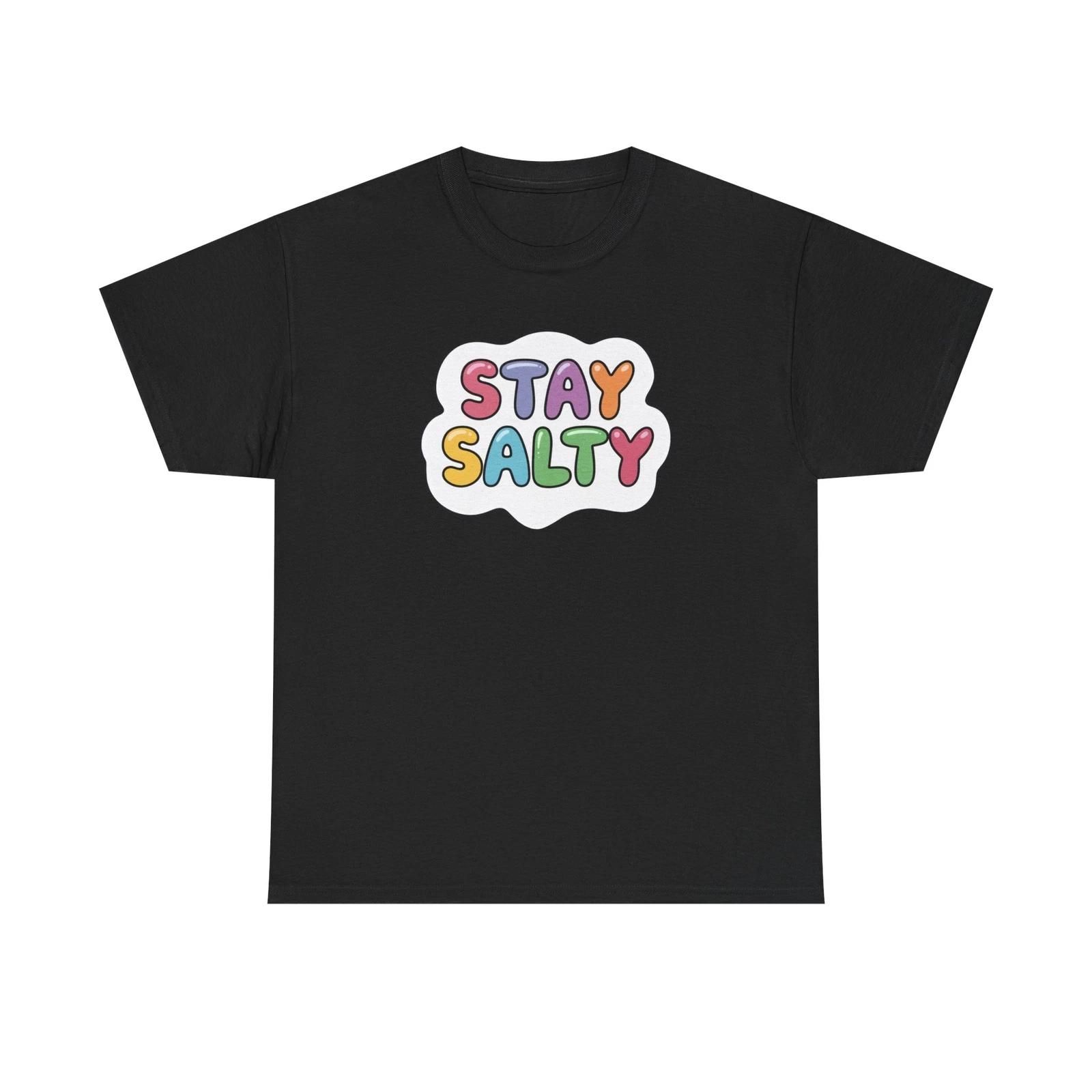 Stay Salty Balloon Unisex Tee Beach Lover Gift, Ocean Vibes Shirt L