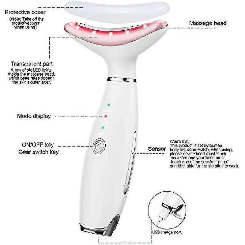 Anti Wrinkles Face Massager For Facial And Neck,skin Rejuvenation Beauty Face Sculpting Tool,vibration Massager Device