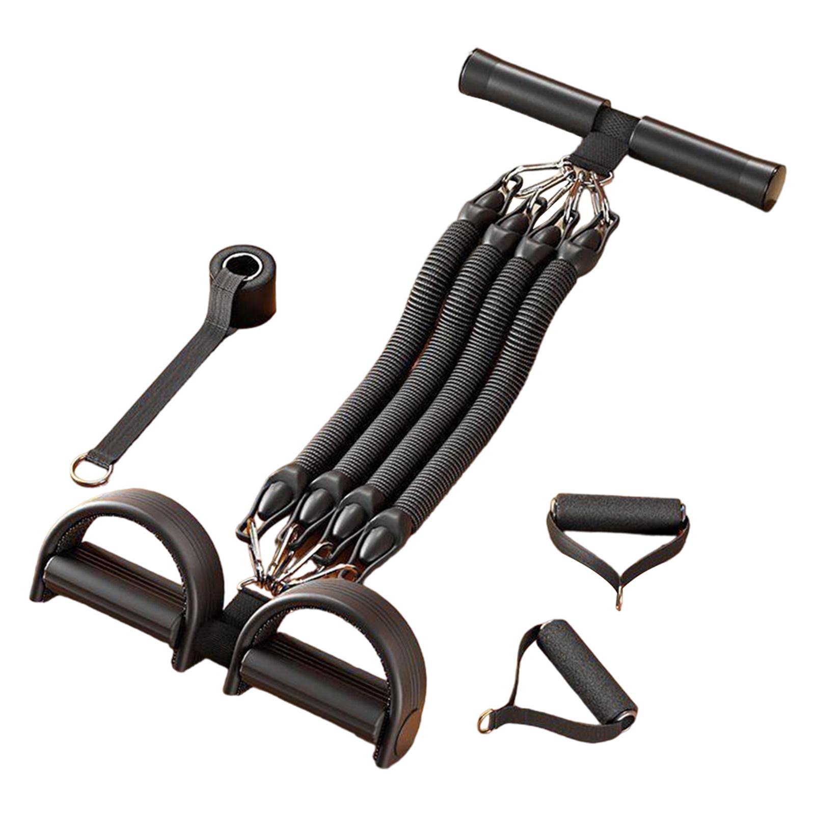 

Pedal Resistance Band Bodybuilding Expander Latex Elastic Bands Resistance Training Bands for Abdomen Back Yoga Shoulder Adults чорний