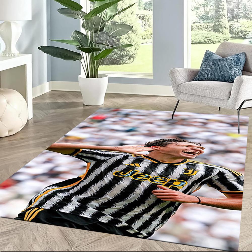 Juventus Floor Mat Perfect For Dormitory Game Room Living Rooms Study Room Antislip Carpet Anime Office Decor