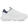 MLB Big Ball Chunky Anti-Slip Wear-Resistant Low-Top Chunky Sneakers Unisex White Sneakers 3ASHBDM4N-43NYS