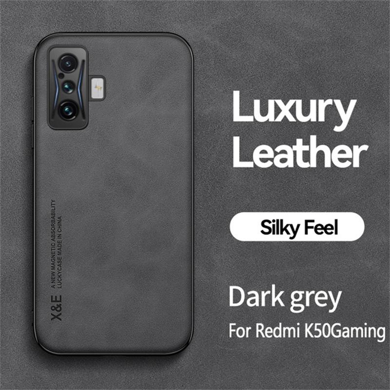 For Xiaomi Poco F4 GT 5G Case Luxury Leather Soft TPU Phone Case For Poko Little F4GT F 4 GT 5G Car Magnetic Holder Back Cover