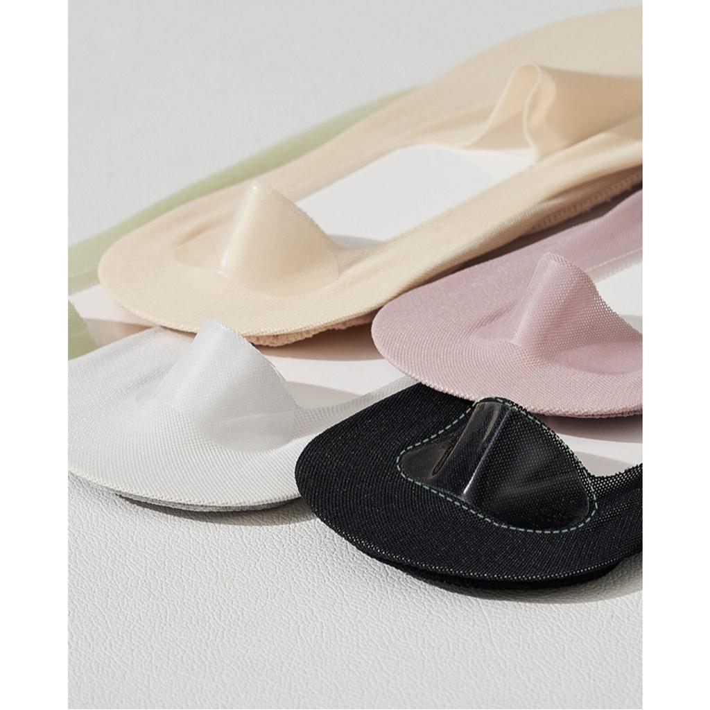 5 Perechi, Șosete Barcă pentru Femei, Ușoare, Respirabile, Anti-alunecare, Șosete Glezniere Invizibile, Călcâi Întărit, Culoare Solidă, Croială Confortabilă