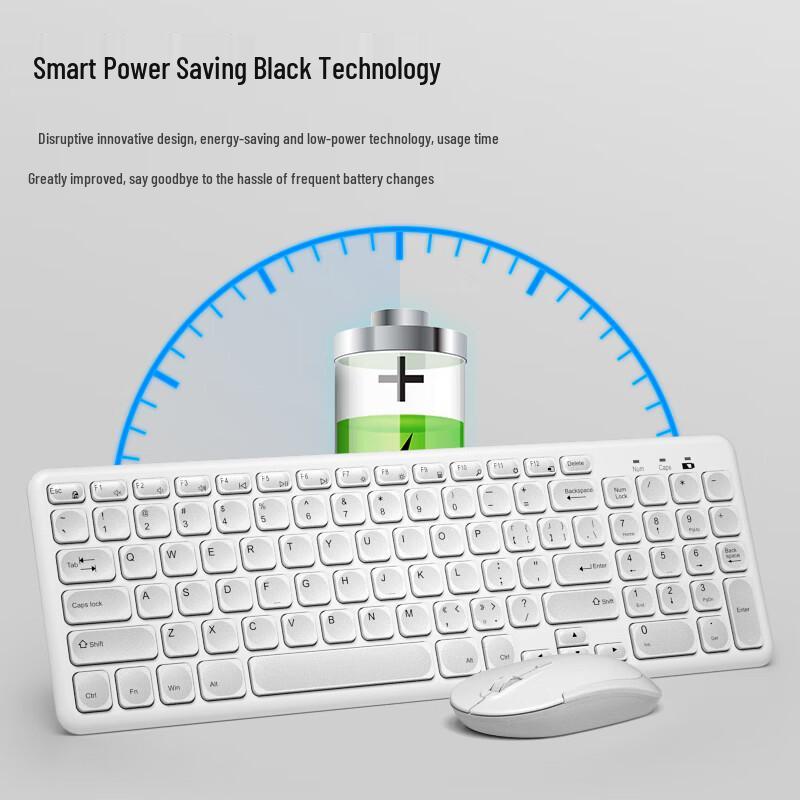 B.O.W Wireless Keyboard Mouse Combo