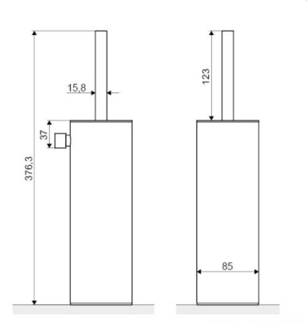 Standing/Wall-Mounted Toilet Brush