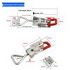 30 Stainless Steel Quick Release Adjustable Toggle Latch Lock Clip Box Buckle