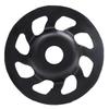 5 Inch Concrete Grinding Wheels 7/8 Inch Arbor Grinding Cup Wheel with Diamond Segments for Paint Epoxy Coating Removal, Black