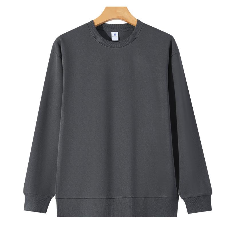 Autumn Winter Fleece Unisex Sweatshirt Thick Solid Drop-shoulder Pullover Oversized Casual Warm Sweater Boyfriend Sweatshirts