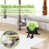 Sponge Holder Plastic Funny Countertop Drip Rack with Sponge Easy Cleaning 3D Printed Sponge Drainage Holder Kitchen Accessories