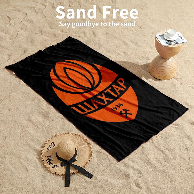 FC Shakhtar Donezk Strandtücher dienen auch als Badetücher Sommer-Essential ein Muss für draußen den Strand und den Pool