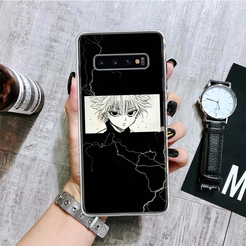 Hunter X Hunter Killua Phone Case For Samsung Galaxy S20 FE S10 Plus S21 S22 Ultra S10E S9 S8 S7 Edge J4 + Fundas Cover Coque