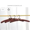 Satin Hanger Wrinkle-free Sponge Hanger Dress Clothes Hanger Specially Designed For Travel Accessory Retail Store Display