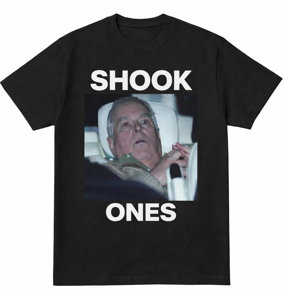 Prince Andrew Shook Ones Funny Royal Family T Shirt S