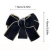 2pcs Cute Bow Car Seat Back Hooks Storage Hook Headrest Organizer Rack Grocery Bag Handbag DecorationInterior Accessories