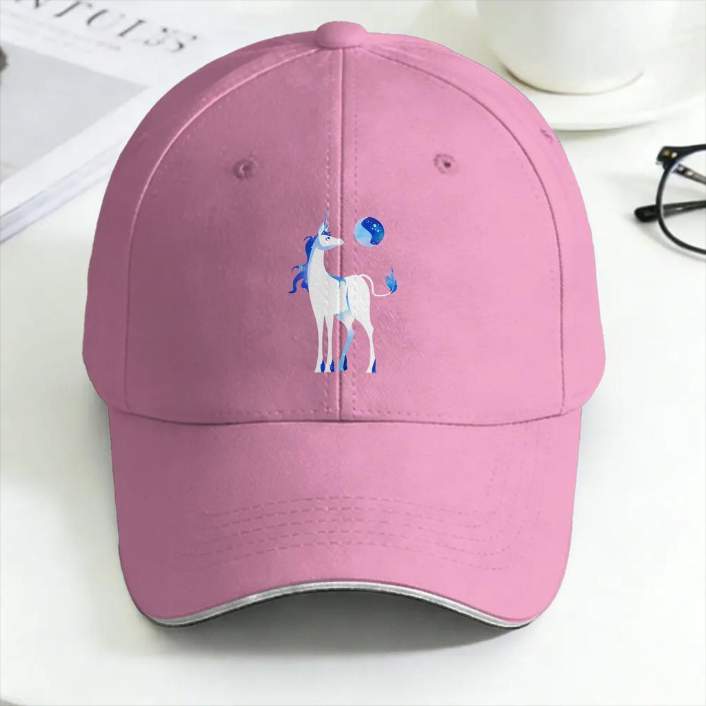 The Last Unicorn Casual Baseball Cap Summer Save Unicorn Trucker Hat SunProof Outdoor Sports Hip Hop Hats Women Unisex Funny Caps