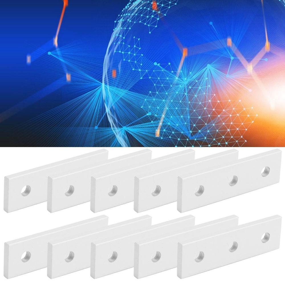 10 pcs Repair Fixing Bracket Straight Joining Plate