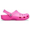 Saboti Electric Pink Crocs Classic Clogs 38-39 EU - M6/W8 US Lightweight Comfort Breathable
