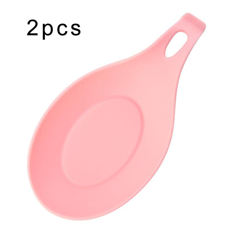 Silikon Küchenutensilien Ablage, Küchenspatel, Suppenlöffel, Silikon Löffelablage, Haushalt Dick Isolierte Silikon Löffelunterlage