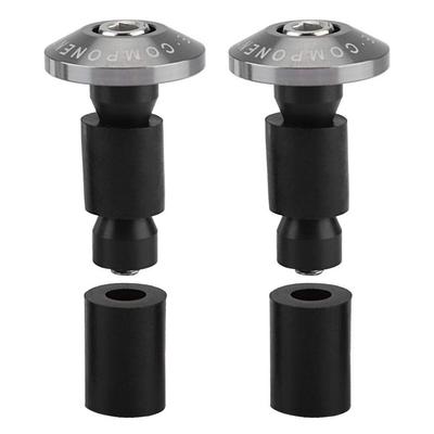 Handlebar Grip Plug, 22mm 7/8inch Motorcycle Handlebar End Slider Plug Cap, Racing ATV Off-Road