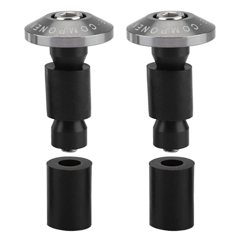 Handlebar Grip Plug, 22mm 7/8inch Motorcycle Handlebar End Slider Plug Cap, Racing ATV Off-Road