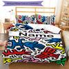 3pcs Custom Name Untitled Dance Bedding Set Duvet Cover Closure Includes 1 Duvet Cover & 2 Pillowcases for All Seasons Bedroom Decor