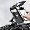Waterproof Motorcycle Bicycle Phone Holder Touch Screen Bike Handlebar Mount Shockproof Navigation Bracket