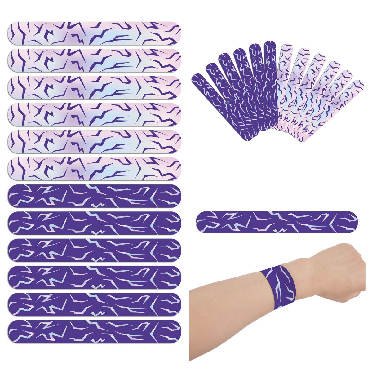 KPOP Risqué Demon Hunter Girl Group Bracelet Gift Set with Lightning Pattern for Kids Birthday Parties