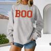 Women's Round Neck Printed Tops Cotton Casual Fashion Long Sleeve Pullover Top Blouse