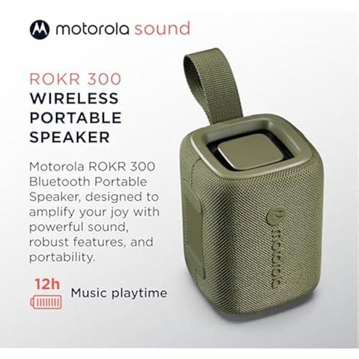 Enceinte Bluetooth - MOTOROLA - ROKR 300 - 7W - IP67 - Autonomie 12h
