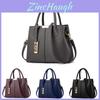 Stylish Large Capacity Mom Handbag For Middle-aged Women In Elegant Purple Color
